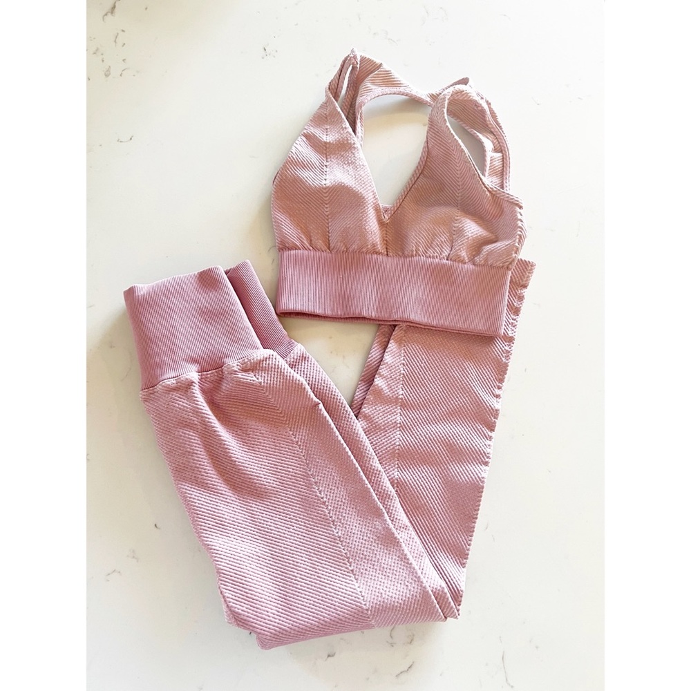 Free People Pink Leggings